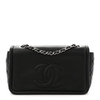 Caviar Medium Timeless CC Flap Black