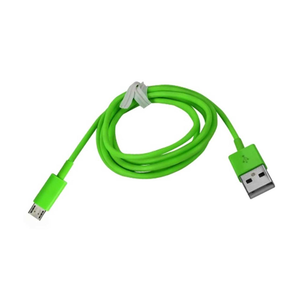 Reiko Micro Usb 1 Amp Portable Micro Travel Adapter Charger With Cable In Green