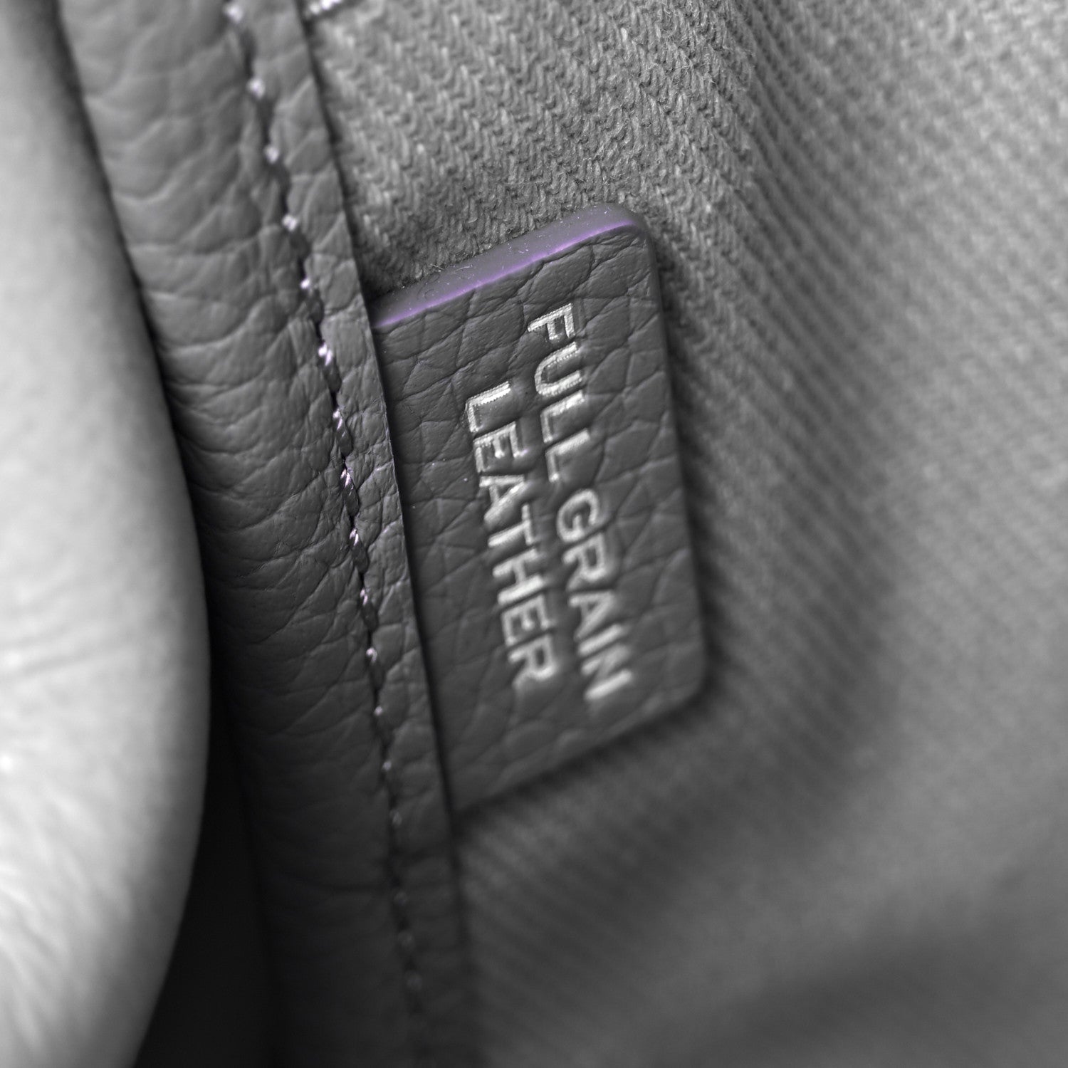 Grained Calfskin Small The Tote Bag Lavender