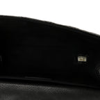 Grained Calfskin Quilted 2.55 Reissue Flap Belt Bag Clutch Black