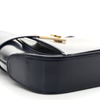 Brushed Calfskin Gancini Hobo Midnight