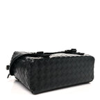 Nappa Intrecciato Postino Messenger Black