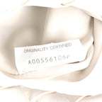 Calfskin Intrecciato Mini Hop White