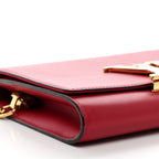 Calfskin Chain Louise MM Red