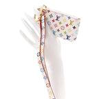 LV X TM Monogram Multicolor Phone Holder White