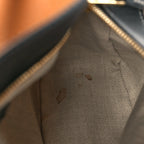 Calfskin Small Puzzle Bag Amber Light Oat Black
