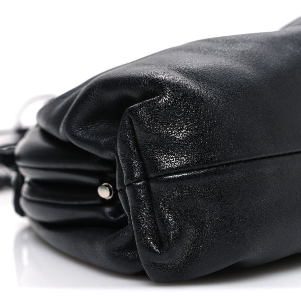 Butter Calfskin The Mini Pouch Black
