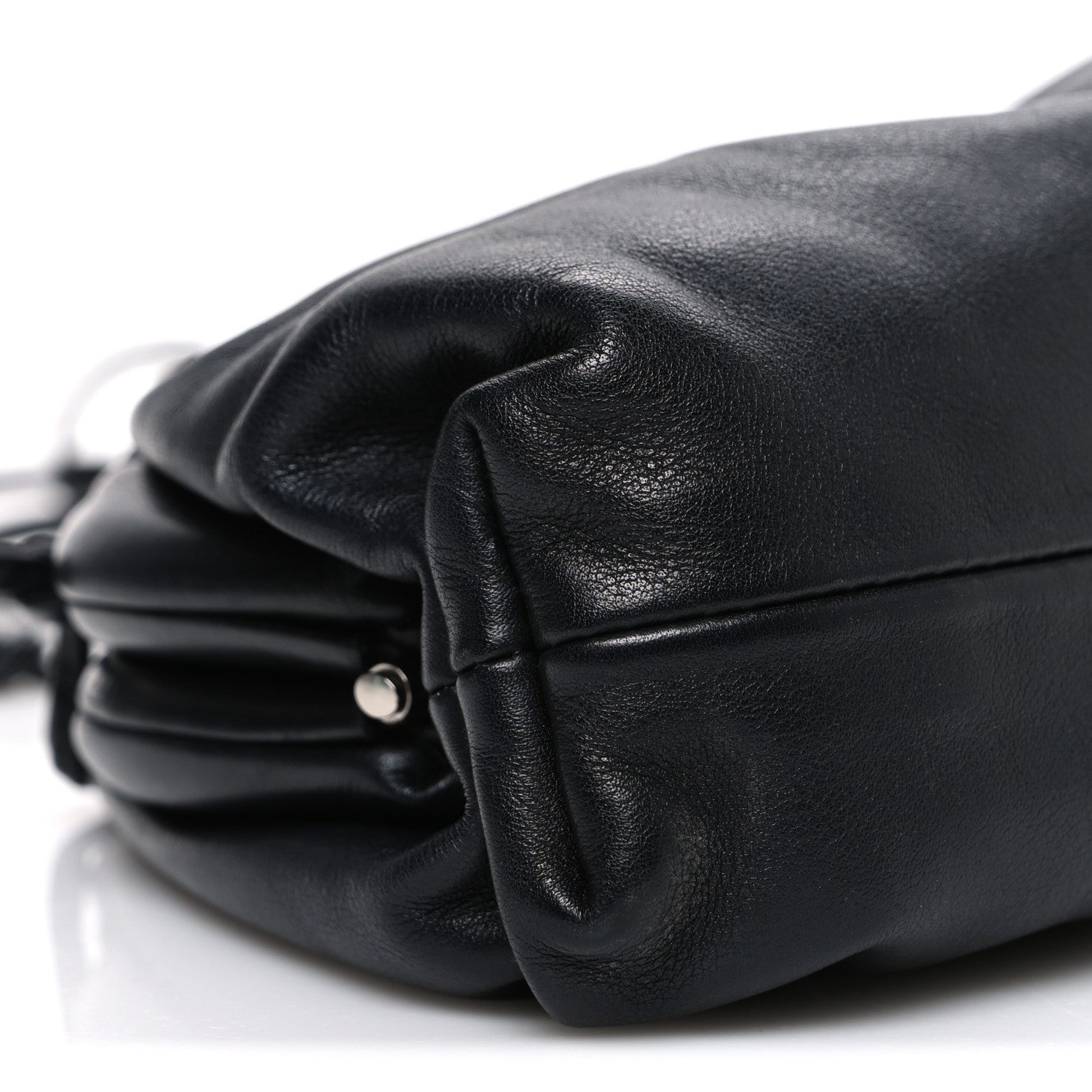 Butter Calfskin The Mini Pouch Black