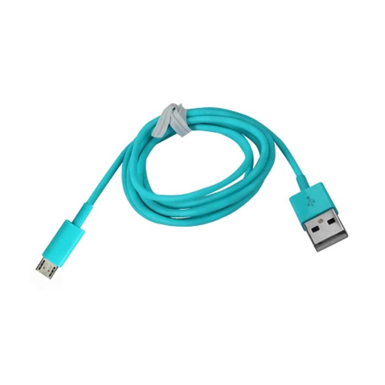 Reiko Micro Usb 1 Amp Portable Micro Travel Adapter Charger With Cable In Blue