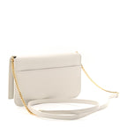 Smooth Calfskin Monogram Phone Holder Crossbody Crema Soft
