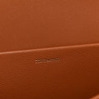 Triomphe Canvas Calfskin Medium Triomphe Bag Tan