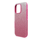 High smartphone case, Color gradient, iPhone 16 Pro, Pink