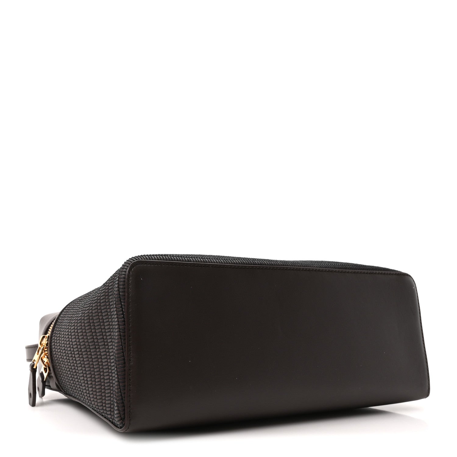 Ox Calfskin Woven Extra Bag L27  Colour Pecora Nera