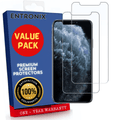 Entronix Clear Screen Protector Compatible with iPhone 11  - 2-Piece Combo