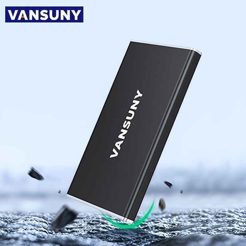 External SSD Solid State Drive; USB 3.1 Gen 2 500G High Speed Computer Built-in Hard Drive Laptop Desktop Portable Mini Solid State Drive Gift