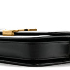 Smooth Calfskin Small Solferino Satchel Black