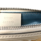 X SEGA Calfskin GUCCY Stars Mini Dome Shoulder Bag Mystic White Gold