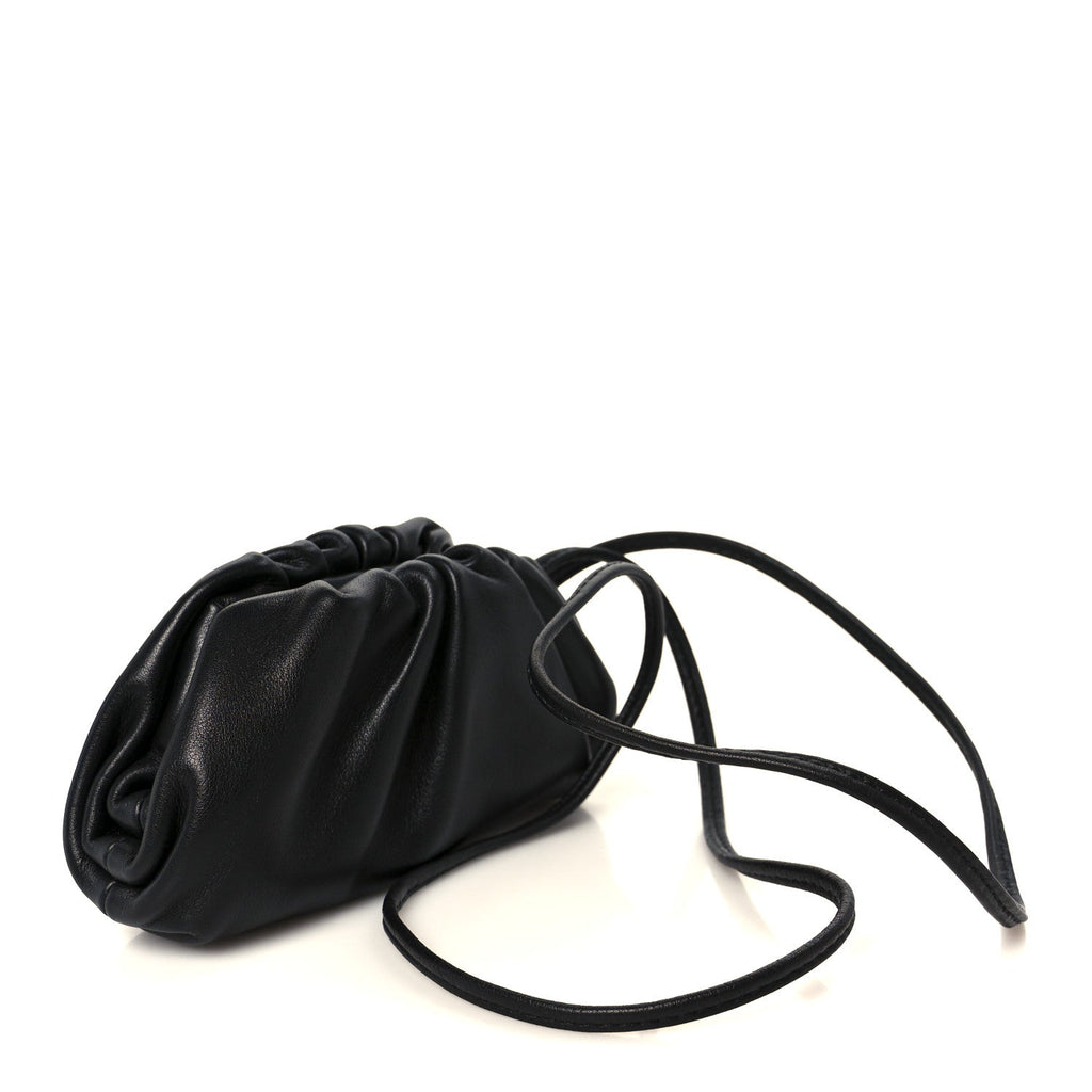 Butter Calfskin Coin Purse Black