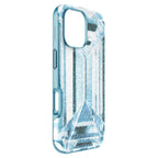 High smartphone case, Crystal effect, iPhone 17, Blue