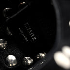 Suede Studded Small Livia Black