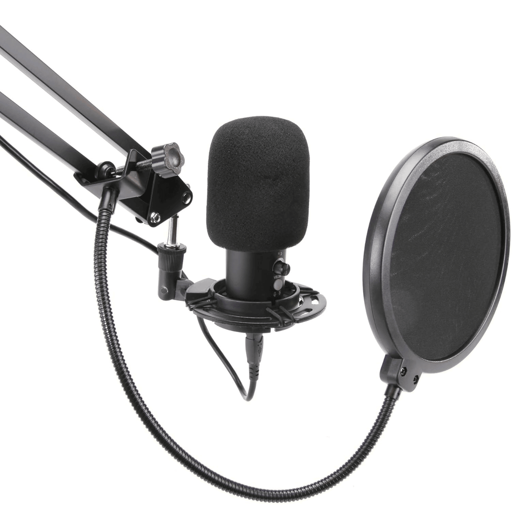 USB Gaming and Streaming Condenser Microphone