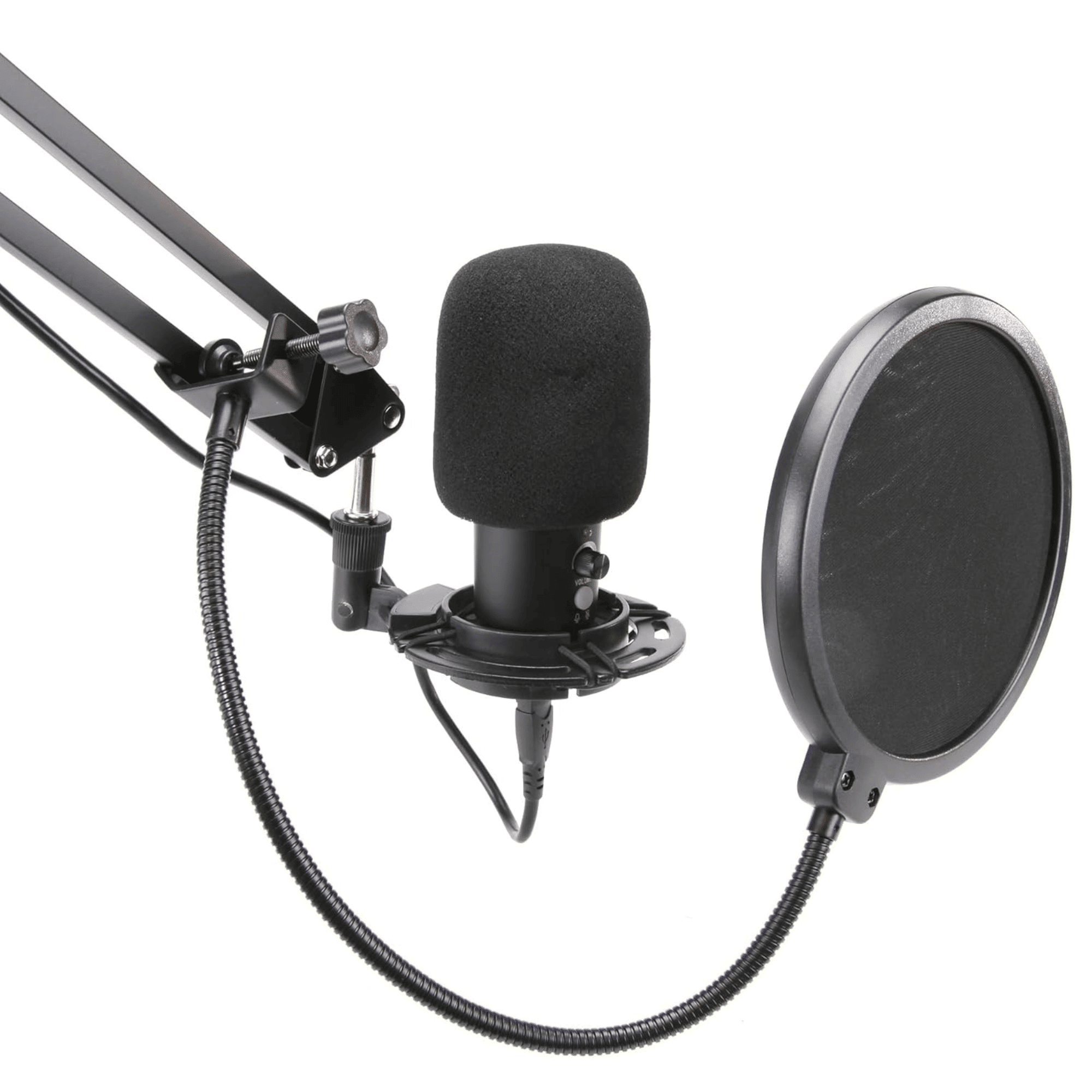 USB Gaming and Streaming Condenser Microphone