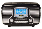 Crosley Corsair Tabletop Am/fm Bluetooth Radio With Cd Player And Dual Alarm Clock