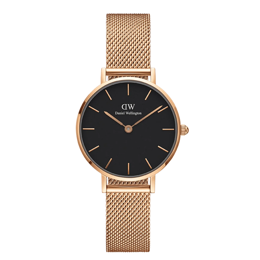 Daniel Wellington Ladies Rose Gold Petite Melrose Watch