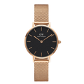 Daniel Wellington Ladies Rose Gold Petite Melrose Watch