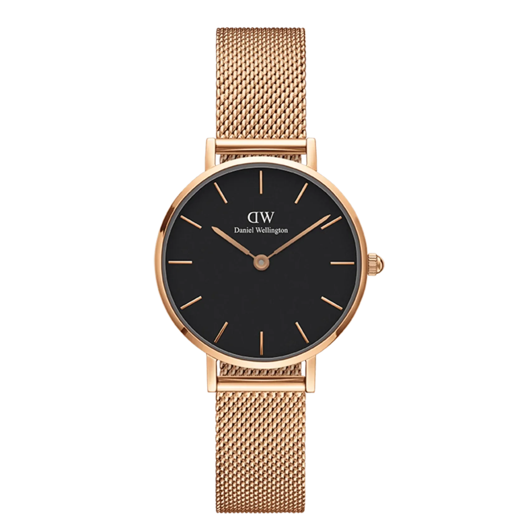 Daniel Wellington Ladies Rose Gold Petite Melrose Watch