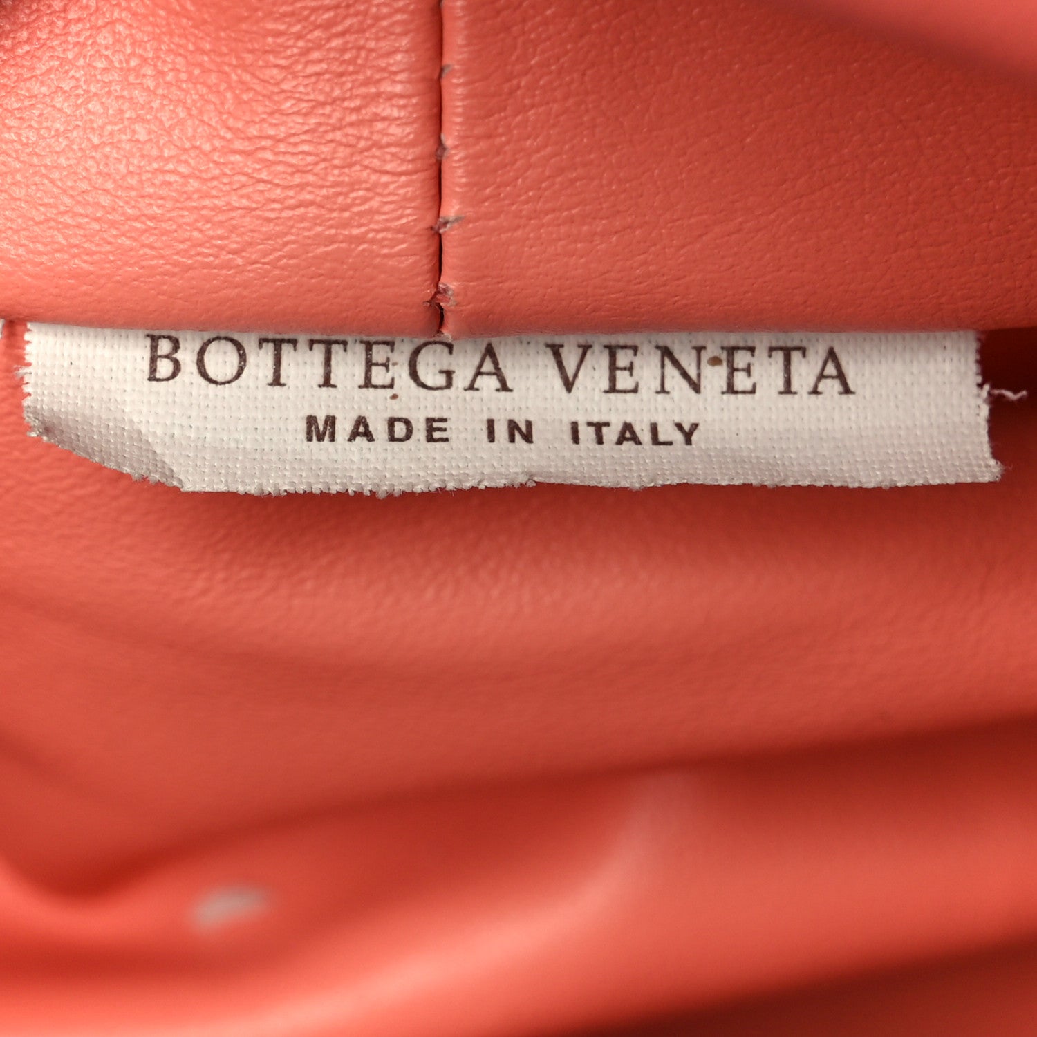 Calfskin Mini Double Knot Bag Peach
