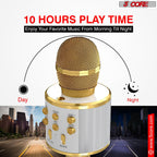 Microphone Wireless Karaoke Mic With Speaker 3 in 1 Portable Bluetooth Microfono Inalambrico