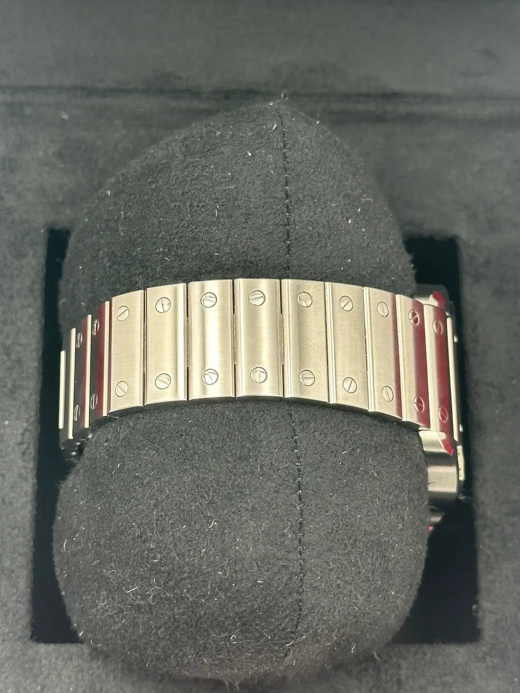 Cartier Santos De Cartier WSSA0018 White Dial Large