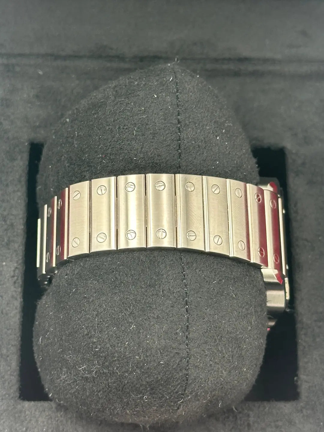 Cartier Santos De Cartier WSSA0018 White Dial Large