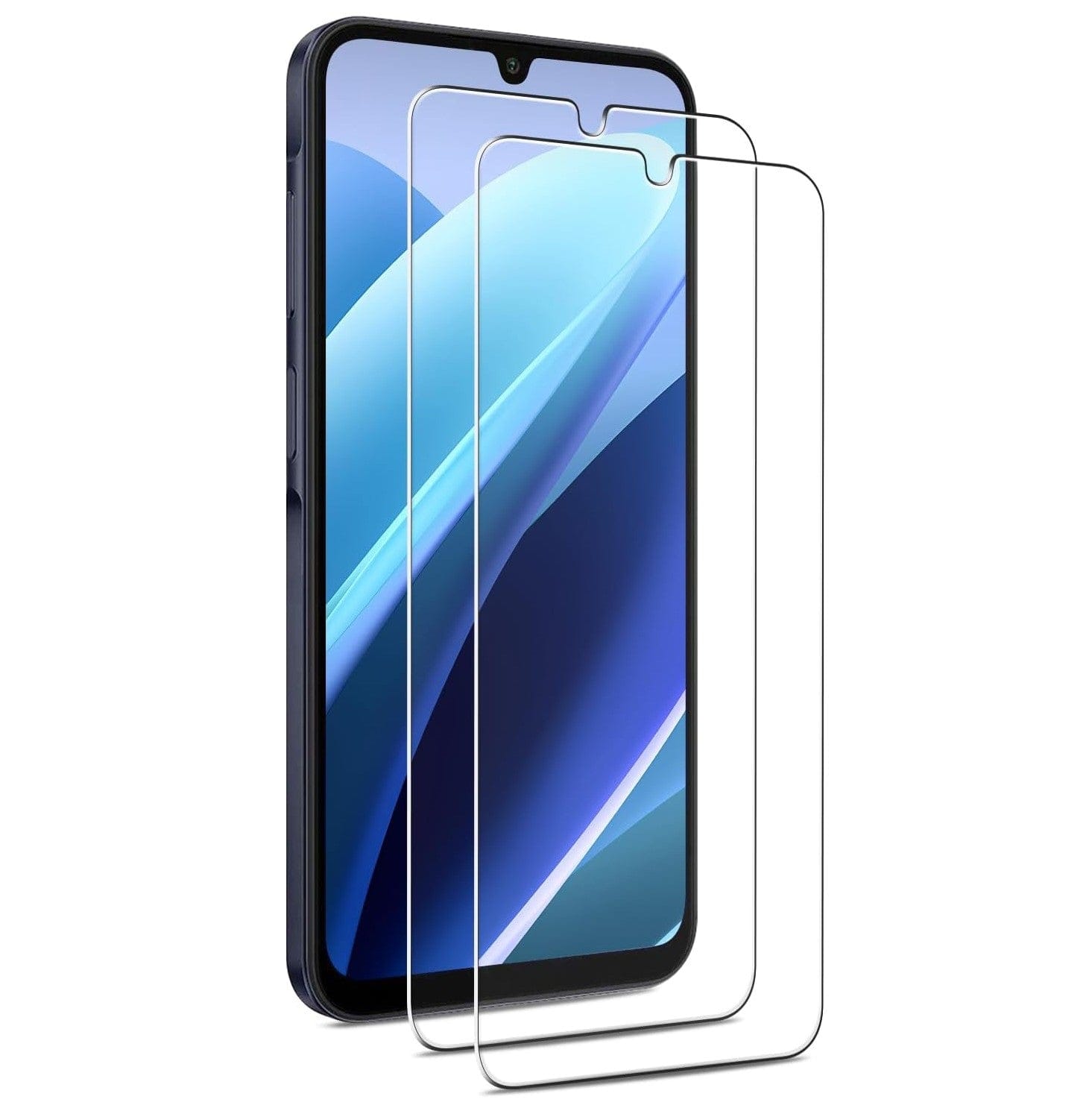 SAHARA - ZeroDamage Ultra Strong Tempered Glass Screen Protector (2-Pack) - Samsung Galaxy A25 5G