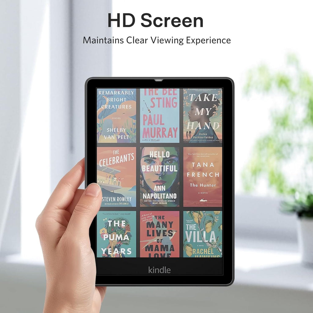 SAHARA - ZeroDamage Tempered Glass Screen Protector for Kindle Paperwhite 2024 and Colorsoft - Clear
