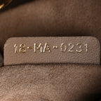 Lambskin Cannage Medium Lady Dior Warm Taupe
