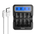 1.5V AA & AAA Lithium Ion Rechargeable Batteries - 2025 Fast Charging Solution for Hunting Cameras, Remote Controls, Mice, and Smart Doors
