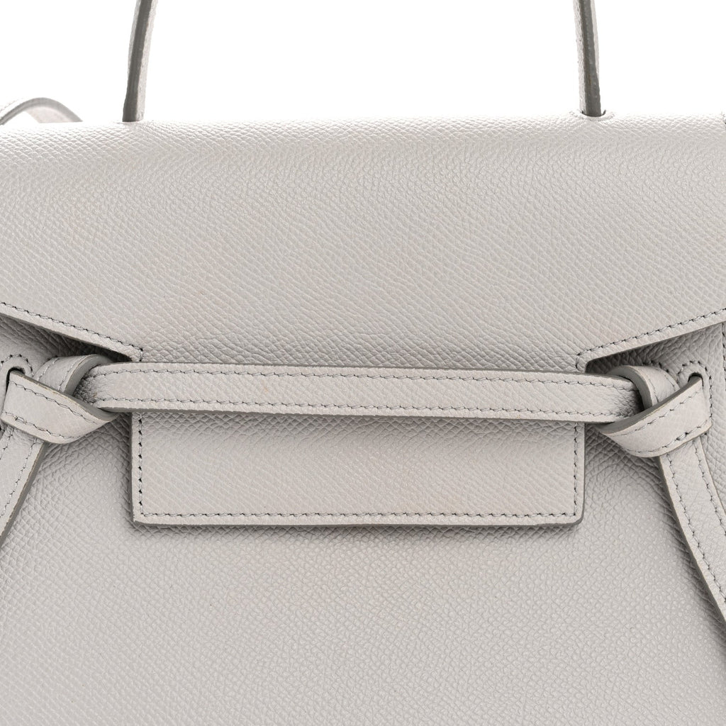 Grained Calfskin Nano Belt Bag Mineral