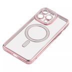 Entronix [Magnetic] Case Compatible with iPhone 14 - [Clear Back] Luxury Diamonds
