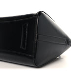 Shiny Lord Calfskin Small Antigona Black