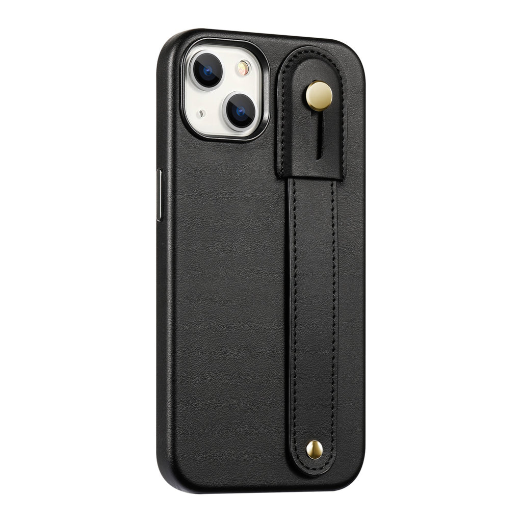 SAHARA - Indy Series Genuine Leather FingerGrip Case - iPhone 15 - CP00443 CP00444