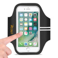 Reiko Running Sports Armband For Iphone 7/ 6/ 6S Or 5 Inches Device In Black (5X5 Inches)
