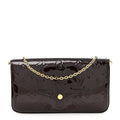 Vernis Pochette Felicie Chain Wallet Amarante
