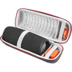 SAHARA - Carrying Case for JBL Charge 4, Charge 5, and Sony SRSXE200 Portable X-Series - Black