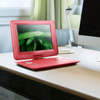 13.3 Inch Portable TV+DVD Player with Color TFT LED Screen and USB/HD/AV Inputs