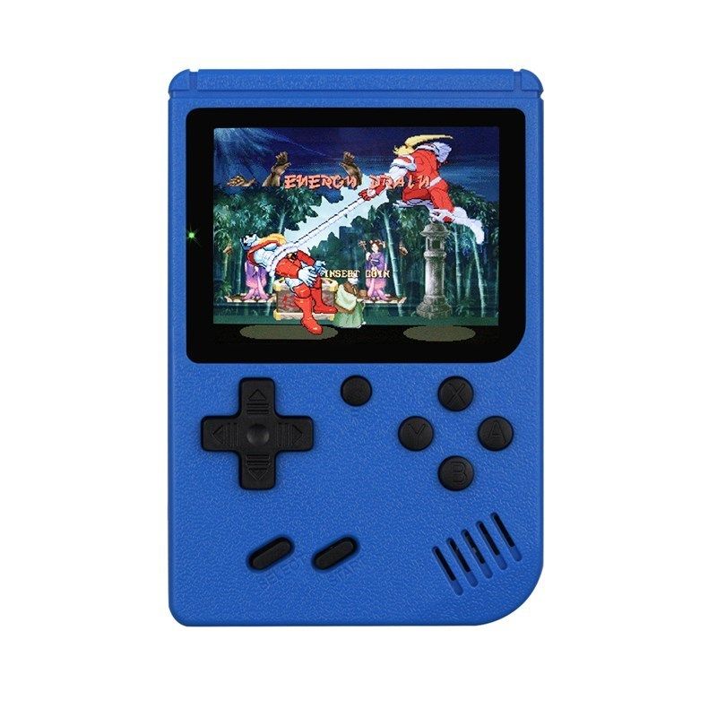 Retro Portable Mini Handheld Video Game Console 8-Bit 3.0 Inch Color LCD Kids Color Game Player Built-in 400 games with Gamepad