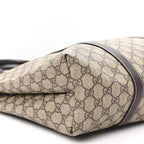 GG Plus Monogram Joy Vertical Tote Dark Brown