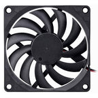 Coolling Fan 80mm 24V; 80mmx80mmx10mm 8010 Sleeve Bearing DC Brushless Cooling Fan For Computer CUP Cooling Fan