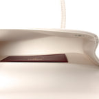 Shiny Caviar Mini Preppy Coco Shoulder Bag White